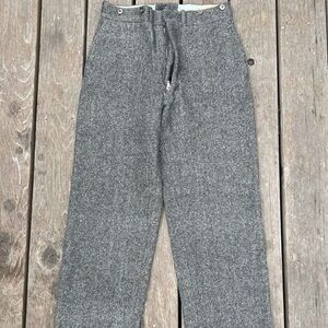 Vintage 90s L.L.Bean wool trousers with a classic preppy stylen
